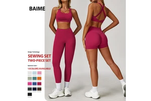 High Quality breathable women yoga set seamless yoga set fitness & yoga wear for work out