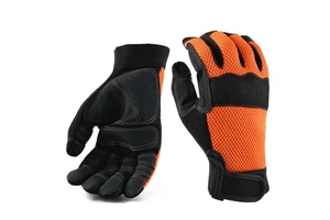 Industrial Safety Rubber Safety Work Gloves for Construction Heavy Duty Working Hand Protective Gear