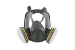 High Quality Reusable Personal Protective Mask 6800 Silicone Full Face Respirator with A1E1 Filters for Acid Gas Organic Vapor