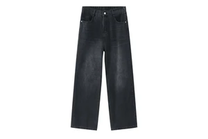 Quality Assurance Pantalon Homme Jean Durable Men's Casual Jeans Wholesale Men Black Straight Jeans
