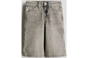 High Quality Men Summer Jean Shorts High Street Vintage Loose Fit Distressed Washed Men Denim Shorts OEM Customized