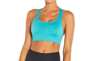 Breathable Quick Dry High Support Eco-Friendly Spandex/Nylon Women's Fitness Sports Bra Removable Pads Adjustable Straps