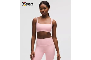 XEEP High Quality Women Yoga Sports Bra XC-SB-83 Solid Simple Breathable Adjustable Straps Removable Pads High Support Quick Dry
