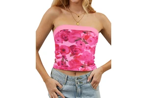 New Design Fitness & Yoga Tube Tops for Women's With Best Quality Material Breathable Comfy Tube Tops for Women's
