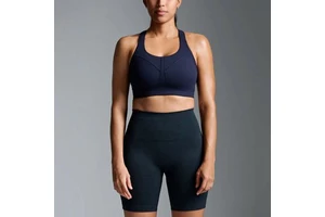 New Arrivals Women Scoop Neckline Locked High Impact Tank Top Quick Dry Second Skin Solid Workout Wear Loaded Yoga Sports Bras