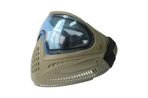 Safety Paintball Mask with Blue Thermal Lens Suit for Outdoor Sport