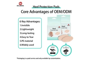 Multifunctional Pre-cut Silicone Gel Fabric Patches Anti-wear Heel Stickers Adhesive Moleskin Tape Toe Cap Blister Prevention