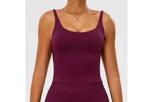 Seamless Women Tight Beauty Back Adjustable High Support Shockproof Vest Fitness Gym Yoga Tank Top