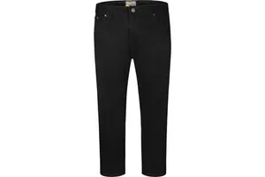 Custom Plus Size Straight Fit Men Jeans Big Men's Fashionable Jeans High Quality Pants Black Color Denim Jean for Men OEM