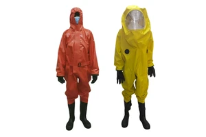 Hot Sale PVC Class 2 Safety Personal Chemical Hazmat Protective Retardant Equipment for Fireman Safety Working
