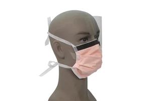 Good Quality Medical Eye Protection Face Mask Surgical Face Mask with Transparent Eye Shield Supplier