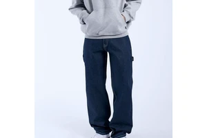 Men's Hip Hop Loose Washed Cotton Stretch Denim Jeans Heavy Weight Breathable Modern Casual Pants Wholesale Apparel Factory