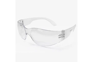 Factory Direct Clear Mirror Safety Goggles Fashionable PC Frame Eyes Protection En166F Certification Safety Eyewear Custom Logo