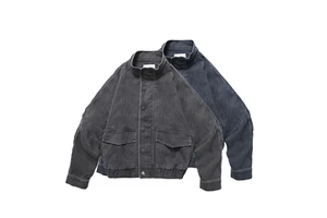 Men's Denim Jacket High Quality Fashionable Washing Work Clothes Jacket Wholesale Customization