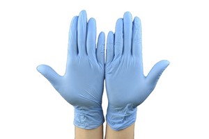 Nitrile Vinyl Disposable Safety Gloves Blue Latex Cleanroom Wiper Industrial Waterproof Dustproof Medical Food Cleanse Cleanroom