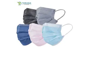 Wholesale Disposable Adult 3 Layer Mask Protective Face Mask Facemask 3d 2d