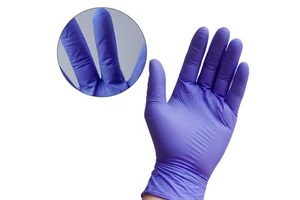 Thickened Wear-Resistant Safety Gloves Disposable Nitrile Gloves Portable for Household Kitchen Industrial Laboratory