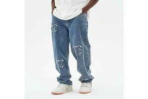 Best 2025 Style Denim Pants Classic Man Jeans Trousers Men Clothes Blue Slim Straight Plus Size Jeans Business Casual for Male