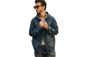 Top Fashion Men Jackets New Latest Hot Selling Fancy Casual Classic Elasticity Denim Coat Jeans Men Jacket For Man