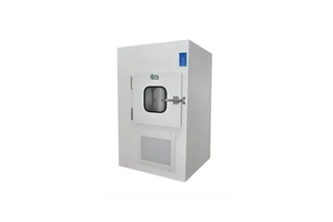 CE Certification Dynamic Active Pass Box / Lab Industrial Clean Room Pass Box With Lock for Clean Room
