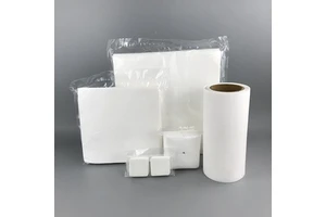Industrial Oil Cleaning Lint Free 70gsm 30x30cm Disposable 100% PP Meltblown Nonwoven Cleanroom Wipes
