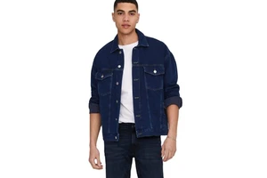 Men's Black Denim Jacket Plus Size Breathable Button Knitted Most Comfortable and Waterproof for Winter Wholesale Price