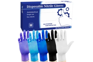 Disposable Safety Nitrile Gloves Tattoo Gloves Latex Free Nitrile Gloves