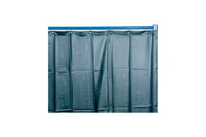 EWM Dark Green Welder's Protective Curtains Workplace Safety Accident Prevention Curtains Product Category Safety Products-S9
