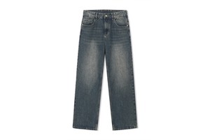 Fast shipping men's new jeans style pants black denim washed jeans para hombres men jean baggy salvaged
