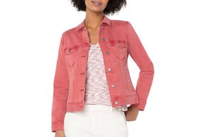Women's Winter Raw Denim Jacket Button-Up Waterproof Quick Dry Custom Size Casual Outwear