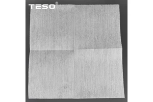 Disposable TESO Brand 25X25cm Industrial Non-Woven Cleanroom Wipers Lint-Free Made 100% Polyester M-3 for Electronics Industry