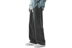Top Customer Choice Men's Denim Jeans Trousers Pants Best Selling Outdoor Fashion Wide Leg Denim Jean Pants Male