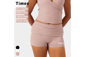 Yoga Women's Hip-lifting And Tight-fitting High-waist Shorts Running And Pilates Training Fitness Shorts