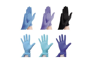 Nitrile Disposable Medical & Dental Consumables Gloves, Powder-Free for Clinic & Lab Use, CE Certified