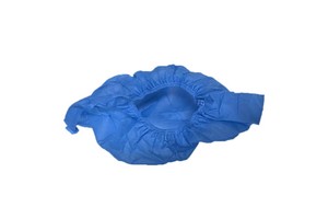 Fast Ship China Factory Blue Safety Protective Nonwoven Disposable Elastic Anti-Slip Printed Shoe Cover