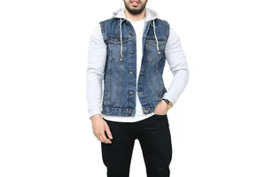 New Arrival High Quality Custom Mens Jean Jackets Washed Denim Jacket for Men Fashionable Wholesale Custom Jacket Casual