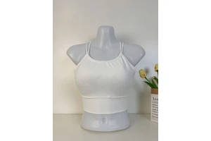 New Style Sports Yoga Bra Women Shockproof One Piece Cup Beautiful Back High Intensity Gym Vest Running Yoga Top