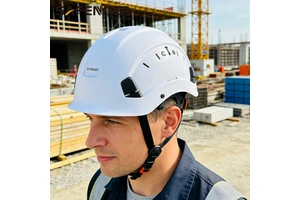 ABS Circle Type Foldable Scooter Firefighting Helmet Visor EN 397 Compliant Hard Hat For Motorcycle Safety