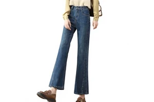 Women's loose jeans, casual pants for spring and autumn, versatile and easy to match Breathable High Quality Women Jeans