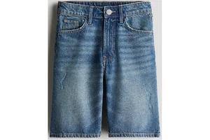 Men's Denim Shorts Straight Cut Casual Summer Jean Shorts with Stretch Fabric Fashionable Comfortable Men's Jeans Shorts