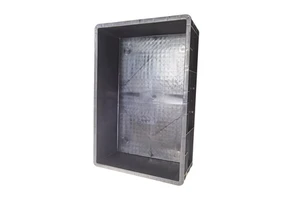 Cleanroom Black Plastic Circulation ESD Box/EU4616 Black Antistatic Container/ESD Plastic Box ESD Container