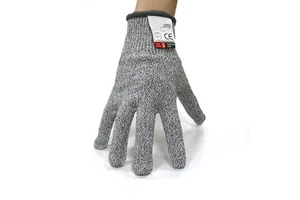 Food Grade Kitchen Anti Cut Glove Level 5 Anti-cut HPPE Safety Protection Knife Proof Cut Resistant Glove Guante Anticorte Nivel