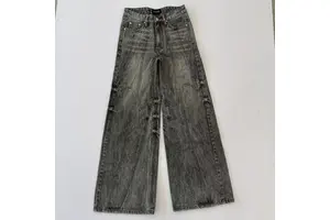 Men's High Quality Custom Straight Loose Pants Casual Street Style Patchwork Washing Jeans Plus Size Jeans for Men