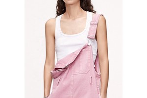 New Fashion Autumn Custom Color Jumpsuit With Pocket Women's Denim Overalls