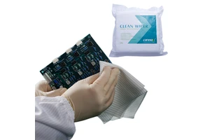 Polyester OEM Add Conductive Wire Dust-Free Polyester Industrial Cleaning Wiper, ESD Cleanroom Wiper for for PCB, Pharmacy Plant