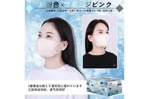 Factory Direct Disposable Non-Woven 3D Cold Facemask Respirators & Masks 3-Layer Anti-Dust
