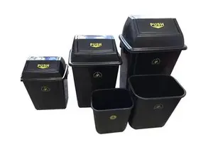 ALLESD Conductive Waste Bin and ESD Bin Cleanroom Workshop ESD Dustbin for Industry