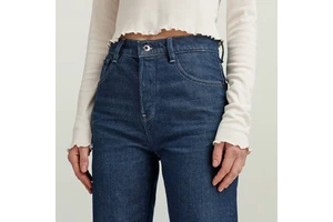 OEM Straight Leg Jeans for Women High Waist Denim Jeans Classic Blue Jeans for Women Private Label Wholesale