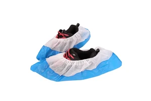 Hot Sale Disposable Medical Anti-Slip Nonwoven PP/PE CPE Dust Proof CE Certified Shoe Cover