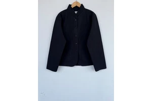 Wholesale Cotton Quilted Black Jacket Boho Warm Coat Vintage Kantha Kimono Style Jacket For Women Winter Wear Party Jacket